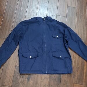 Polo by Ralph Lauren Navy Blue Lightweight Hooded Jacket size Medium